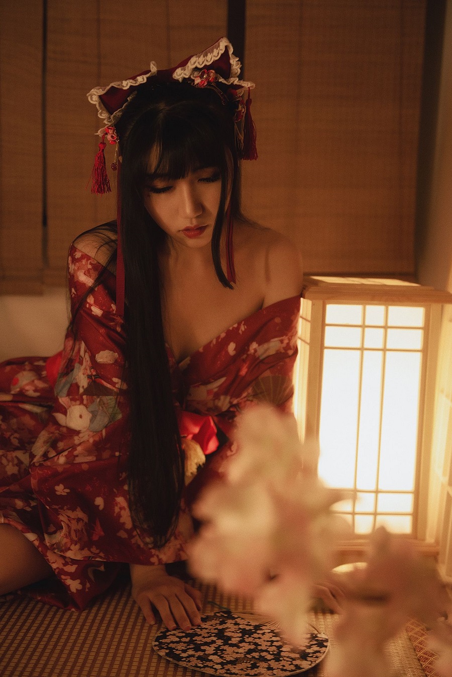 不呆猫-束缚和服[110P+2V] 小姐姐 预览1图