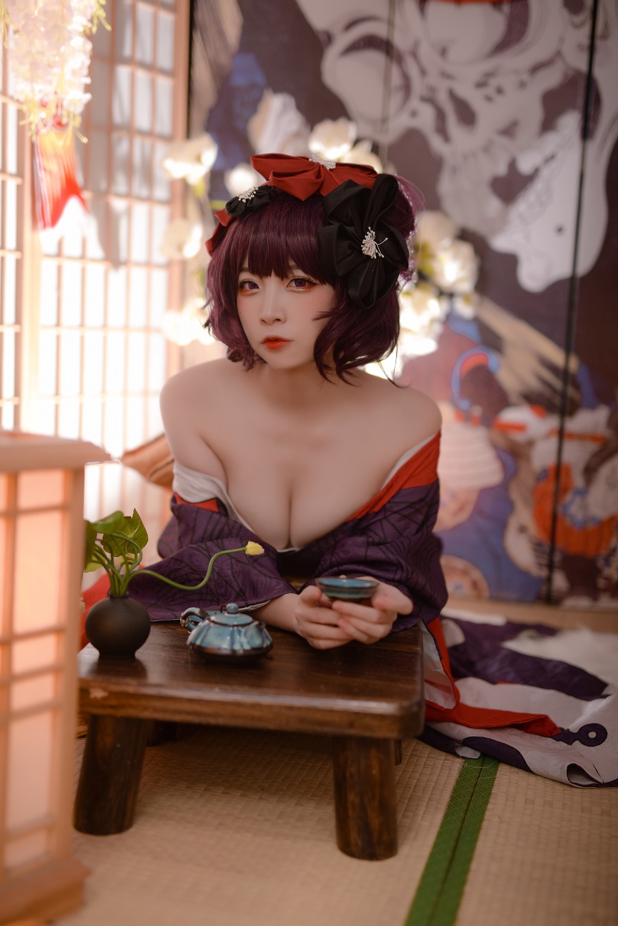 二佐Nisa-Fate-葛饰北斋[21P] 小姐姐 预览3图