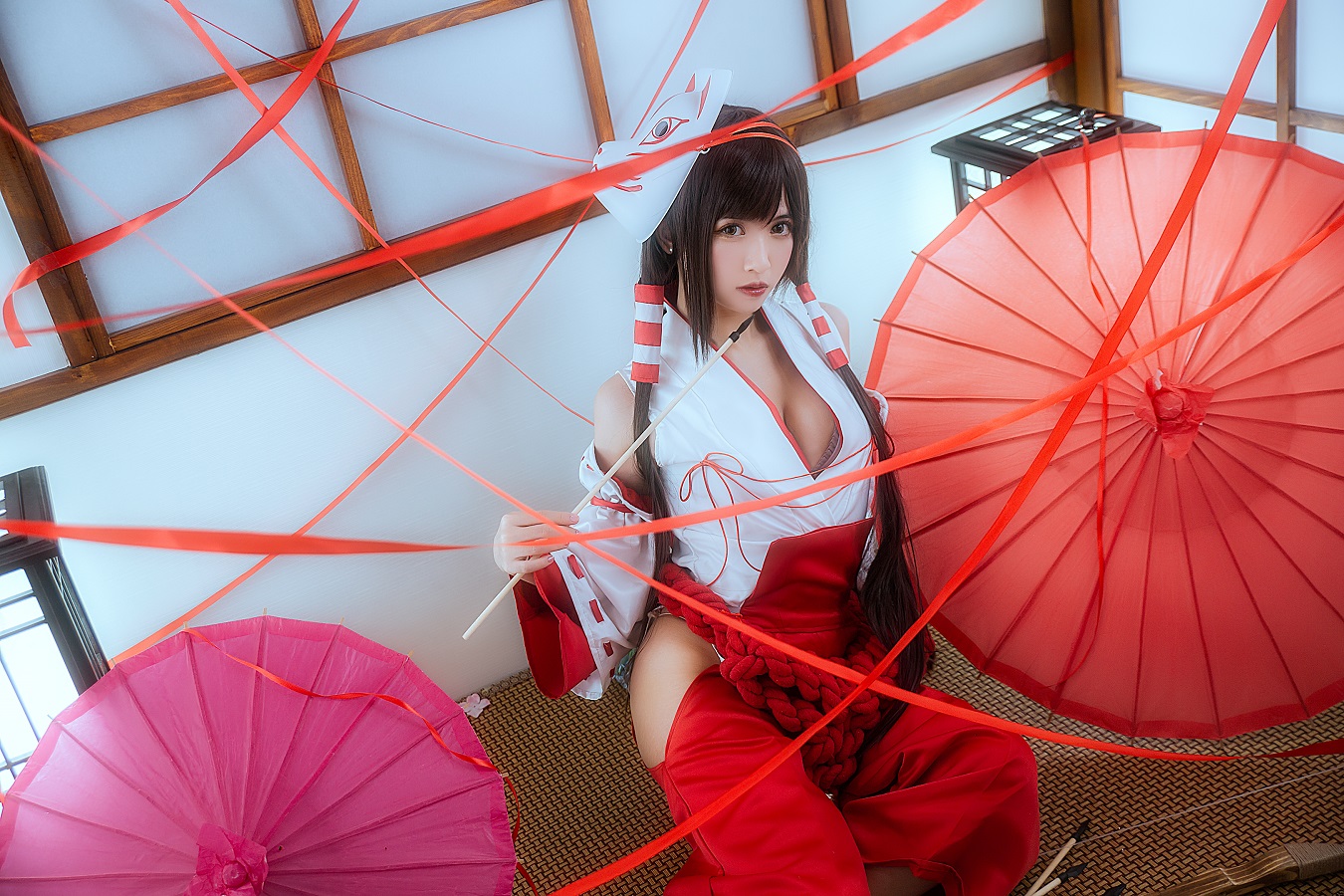 鳗鱼霏儿-巫女[19P] 小姐姐 预览2图