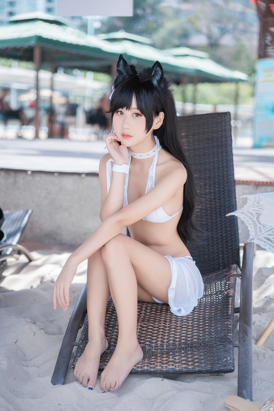 萌芽儿-爱宕泳装[30P] 小姐姐 预览1图