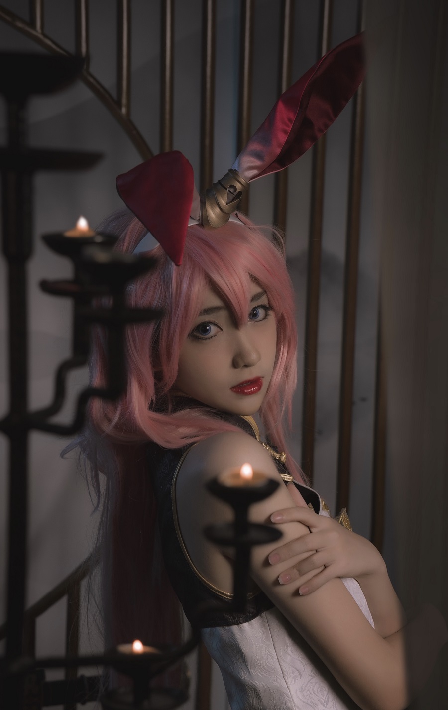 南桃Momoko-八重樱旗袍[17P] 小姐姐 预览2图