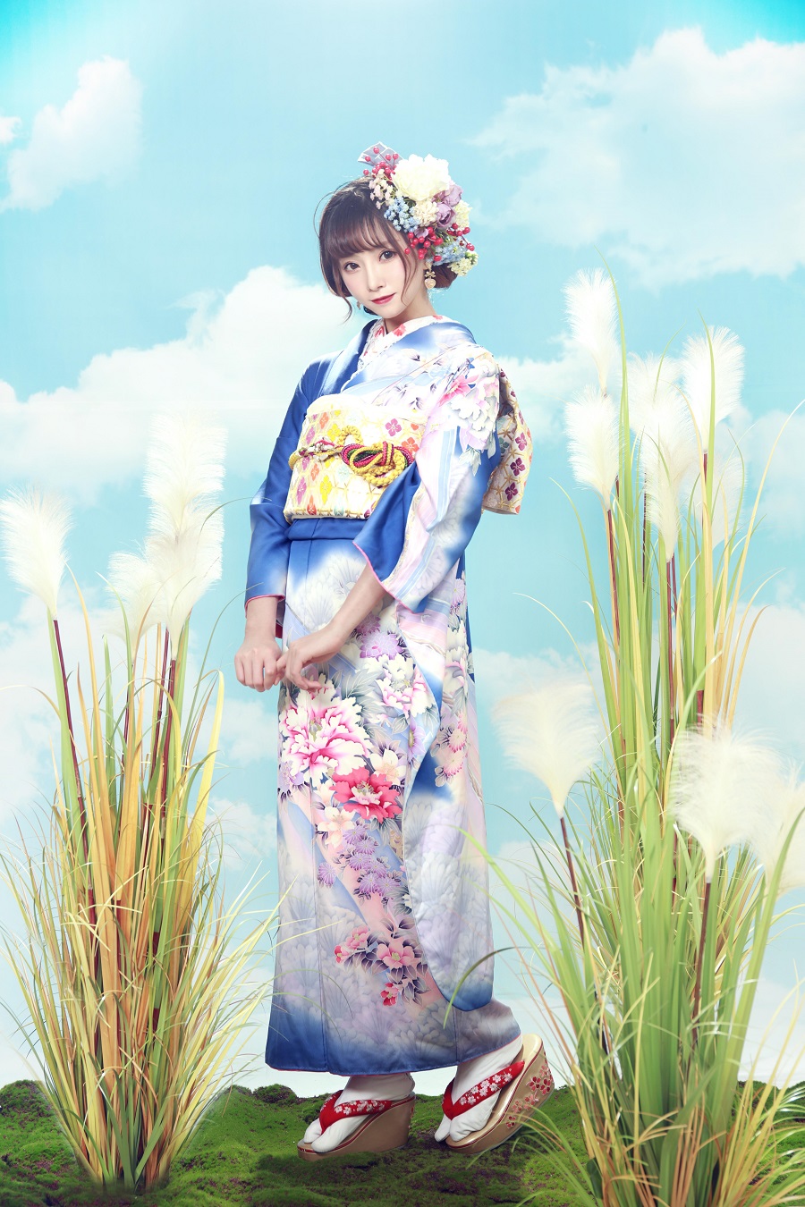 Kitaro_绮太郎-和服少女[25P] 小姐姐 预览1图