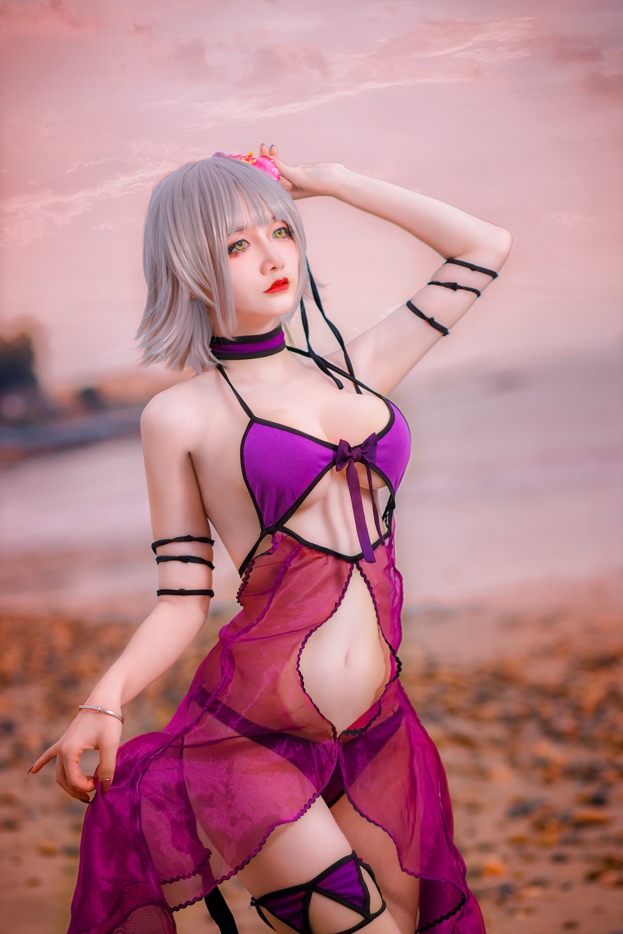仙九Airi-黑贞水着[19P] 小姐姐 预览3图