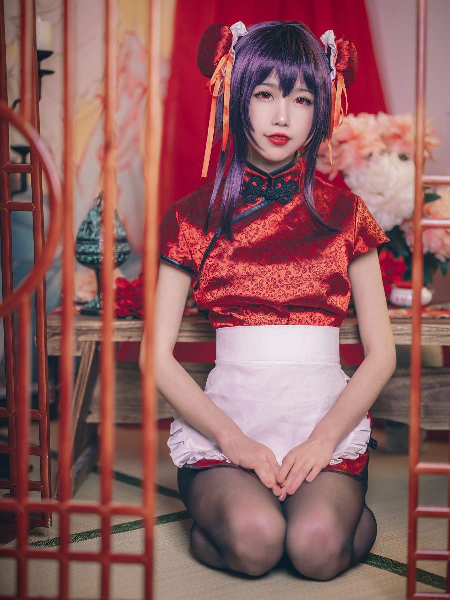 水淼Aqua-霞之丘诗羽-旗袍[29P] 小姐姐 预览3图