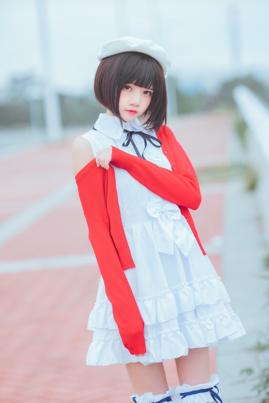 桜桃喵-加藤惠-常服[33P] 小姐姐 预览1图