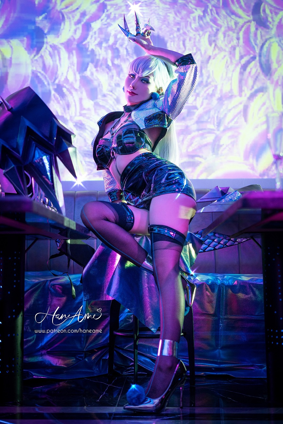 雨波_HaneAme-LOL Evelynn KDAALLOUT[25P] 小姐姐 预览2图