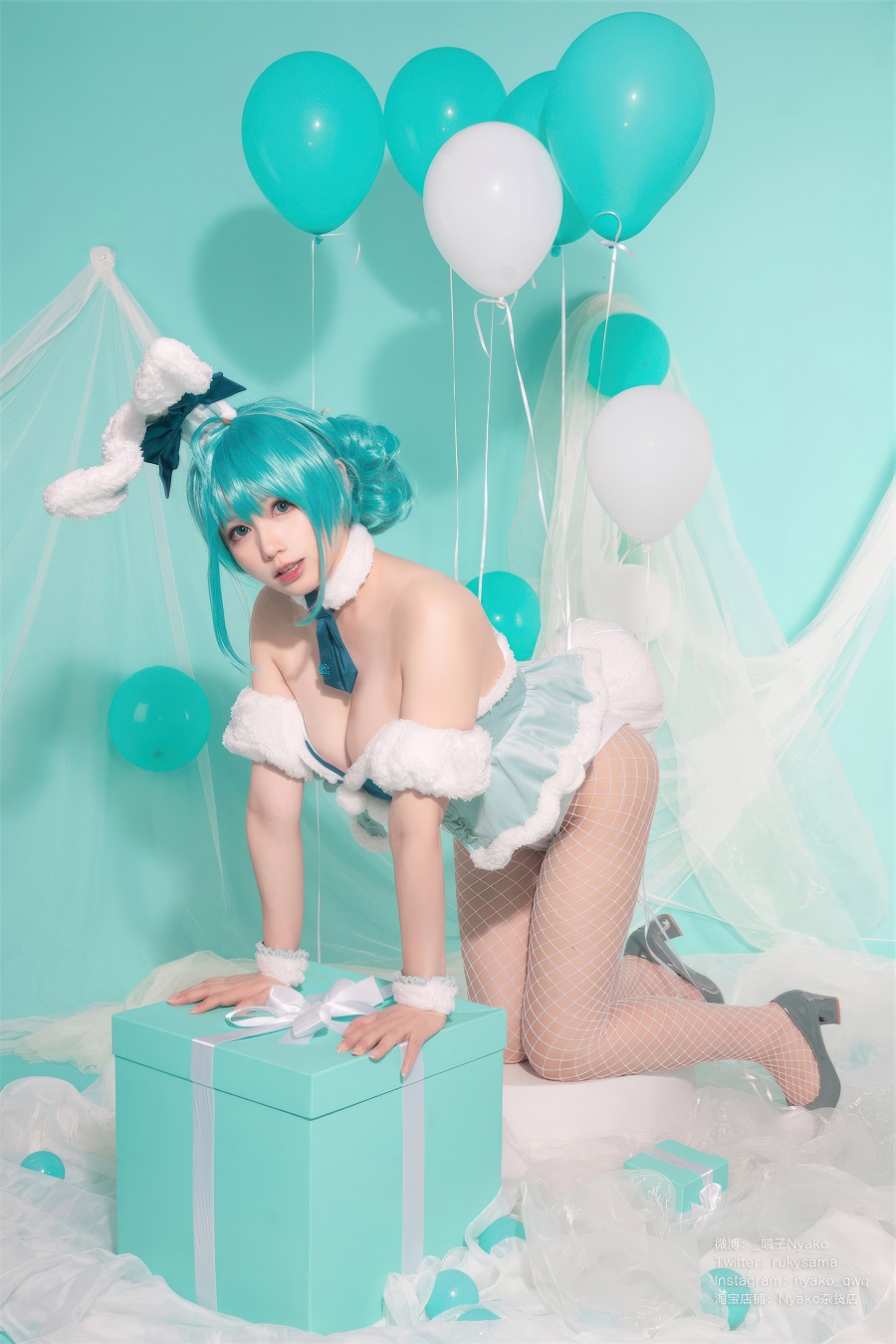 Nyako喵子-初音白兔[41P] 小姐姐 预览3图