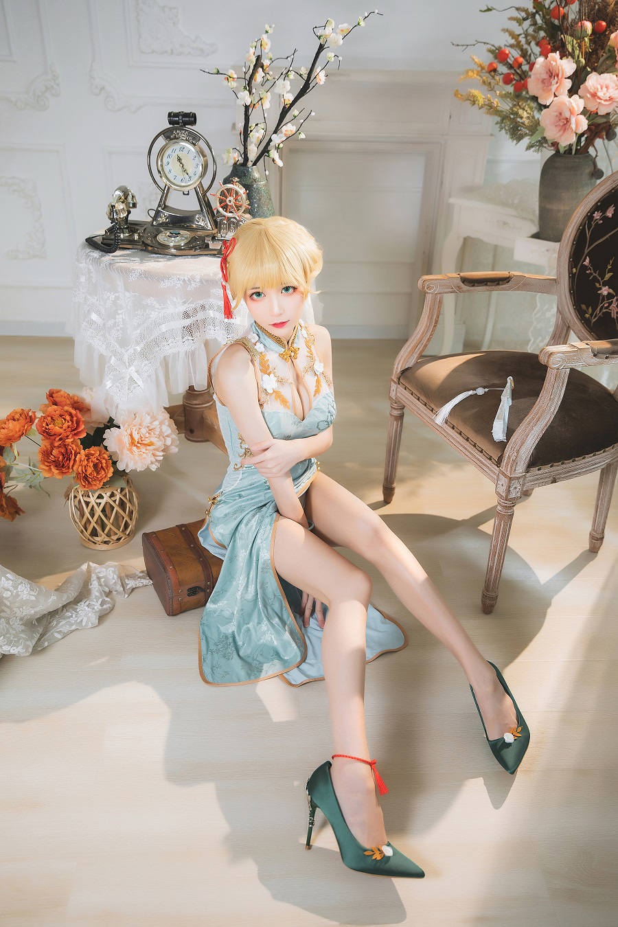 Tomoyo酱-少女前线-G36旗袍[30P] 小姐姐 预览1图
