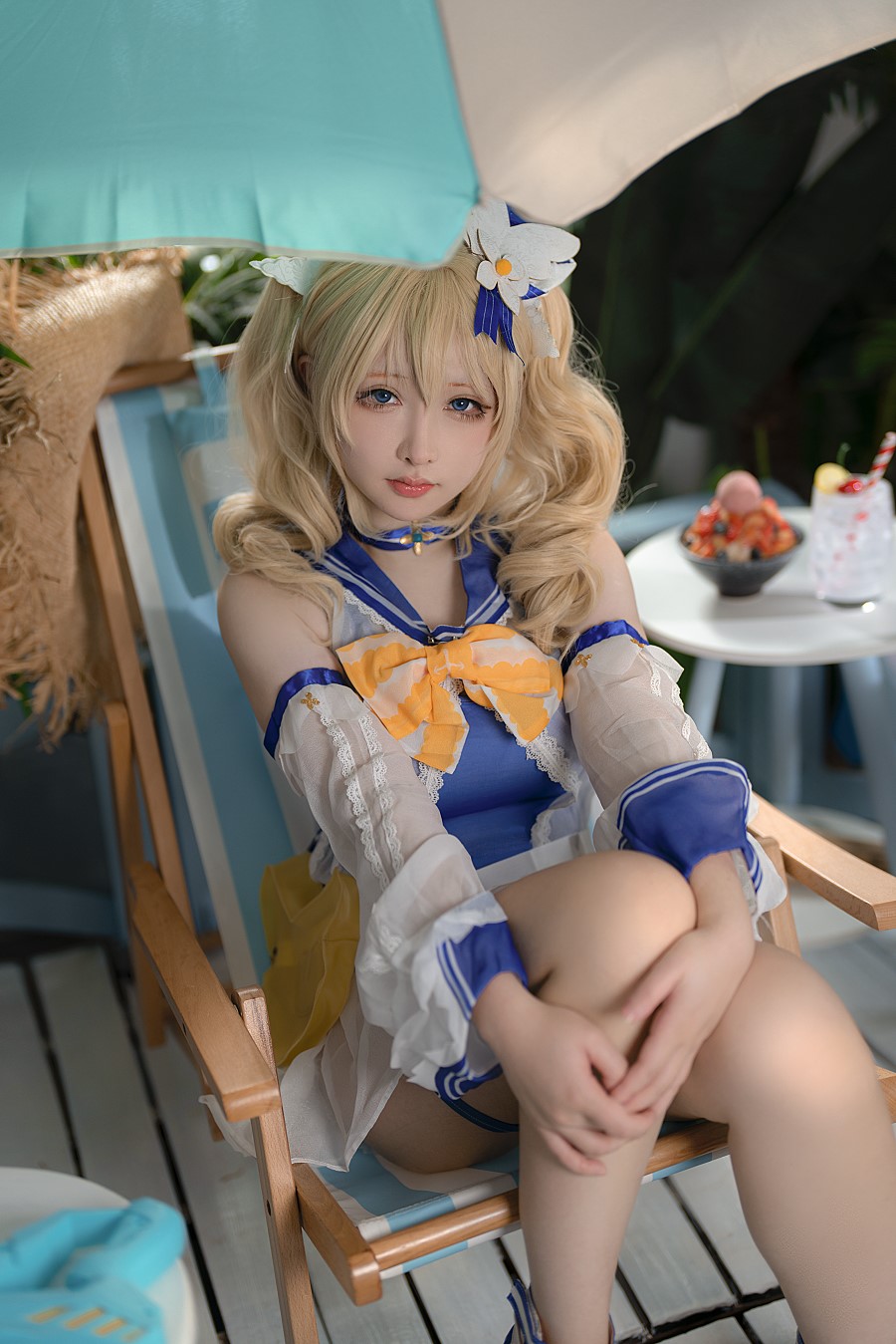樱梨梨-芭芭拉泳装[30P] 小姐姐 预览1图
