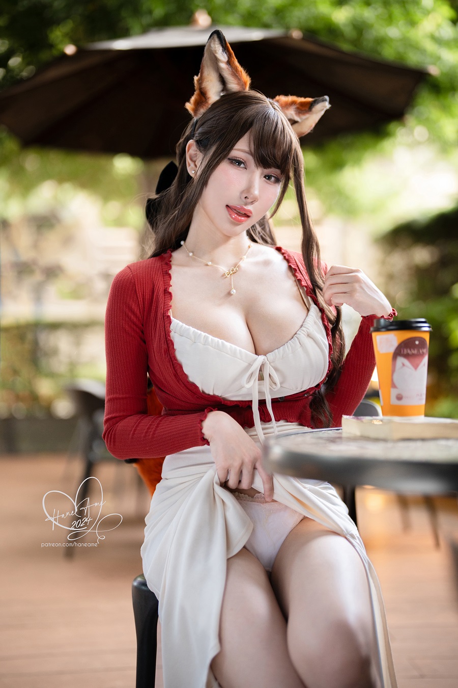 雨波_HaneAme-原創-寵物女友秋日狐狸咖啡[46P] 小姐姐 预览2图