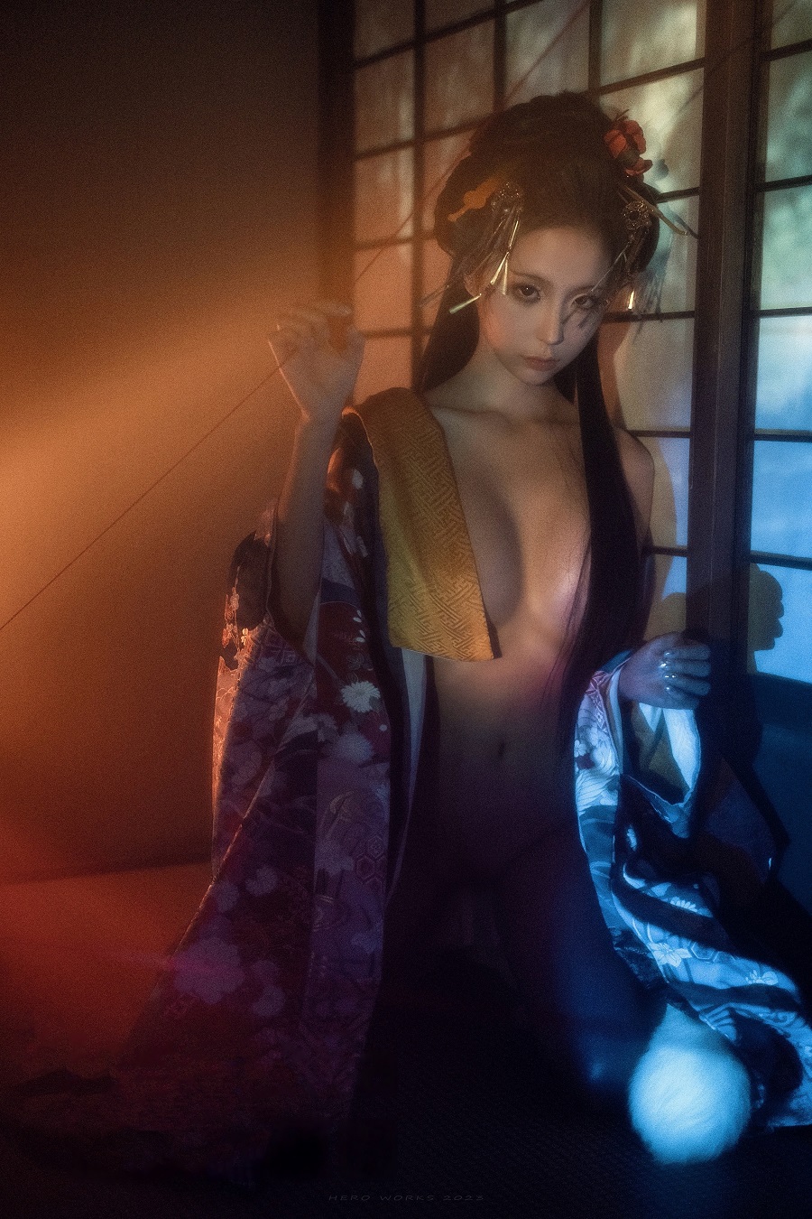 蠢沫沫-微光和服[21P] 小姐姐 预览3图