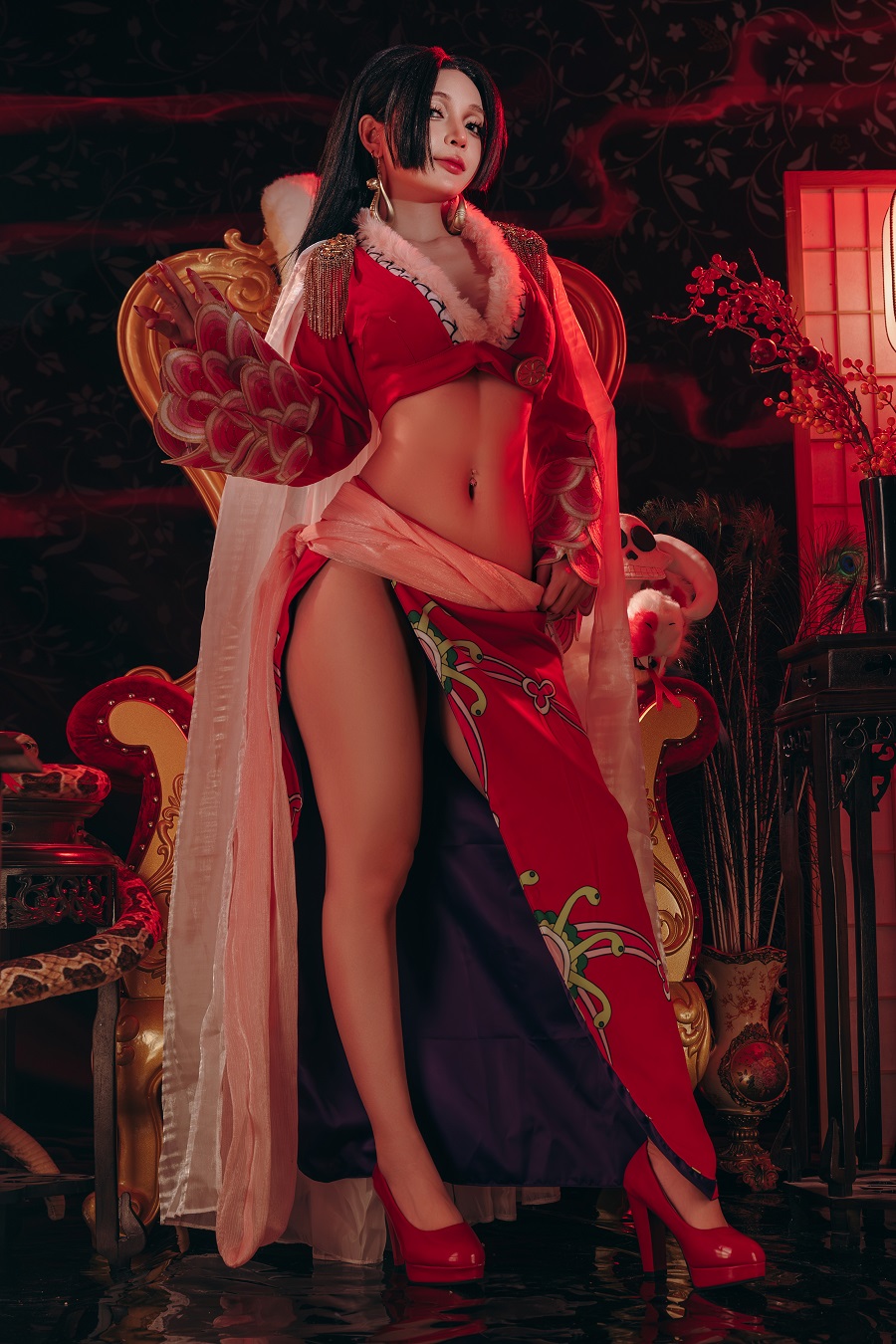 Umeko J-Boa Hancock One Piece[133P+9V] 小姐姐 预览2图
