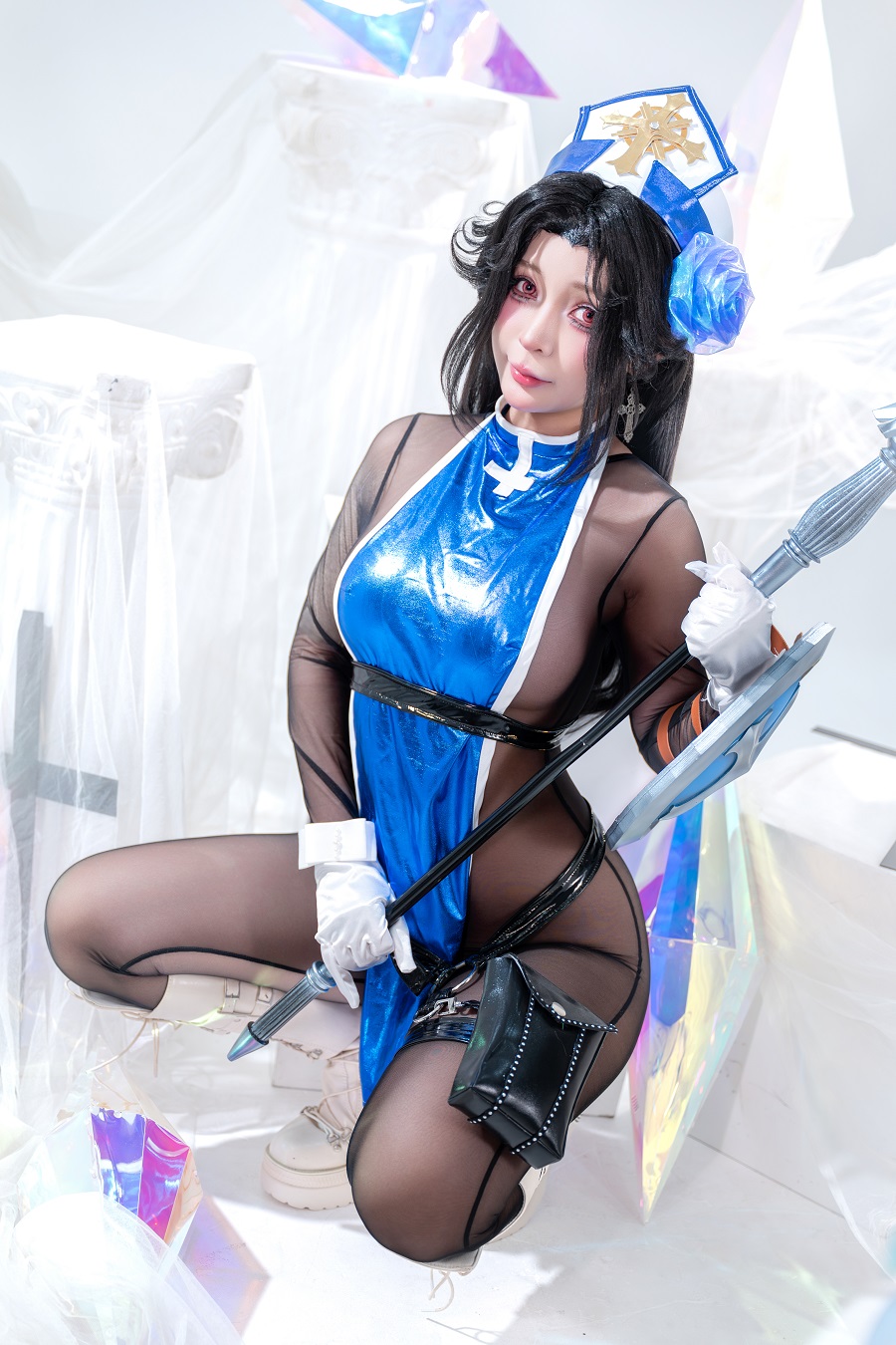 Umeko J-Maiden Ice Rose Nikke[103P+9V] 小姐姐 预览2图