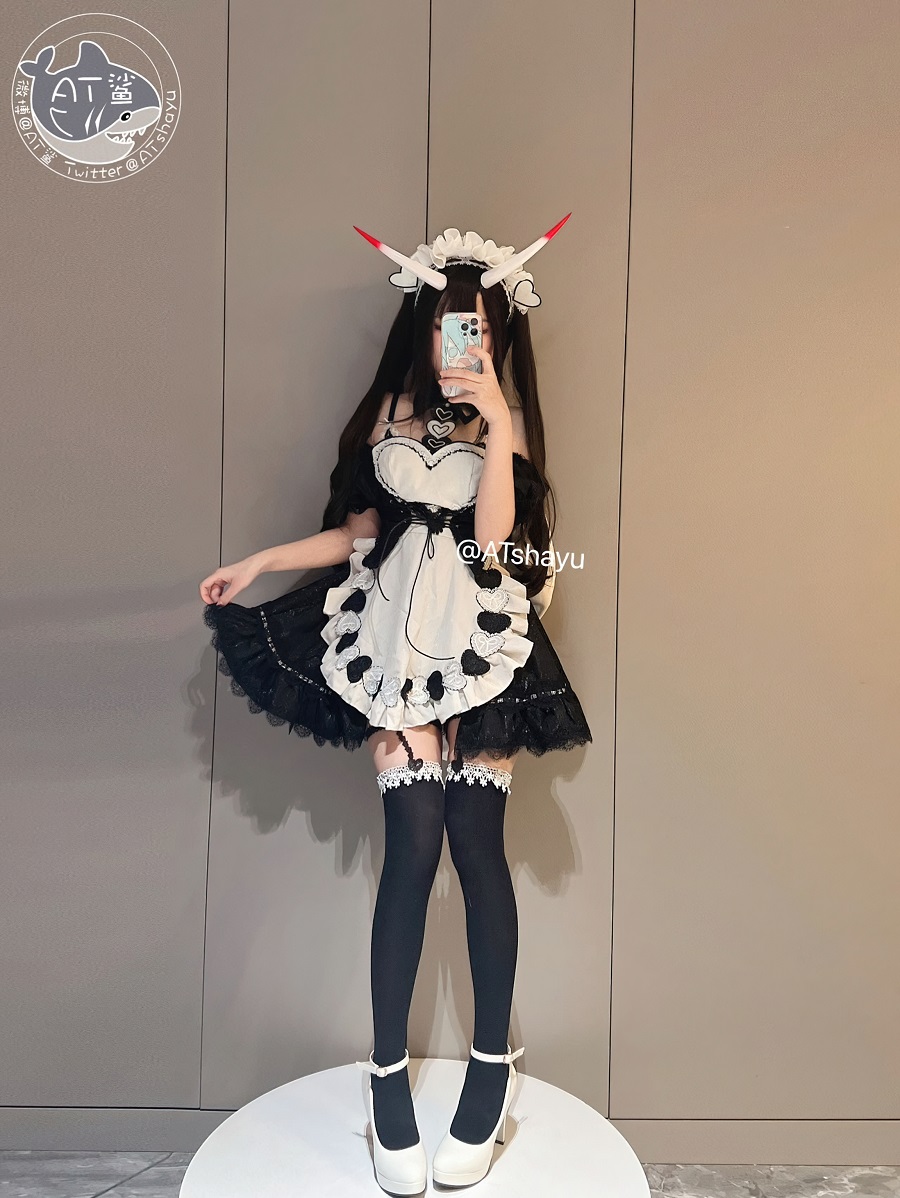 AT鲨-碧蓝航线-能代女仆[83P+1V] 小姐姐 预览1图