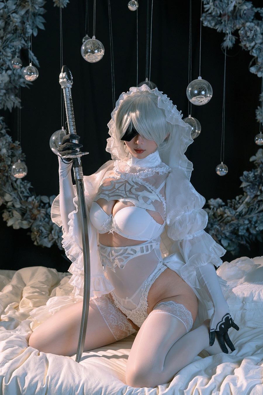 云溪溪-奶桃-YoRHa No.2 Type B[367P] 小姐姐 预览1图