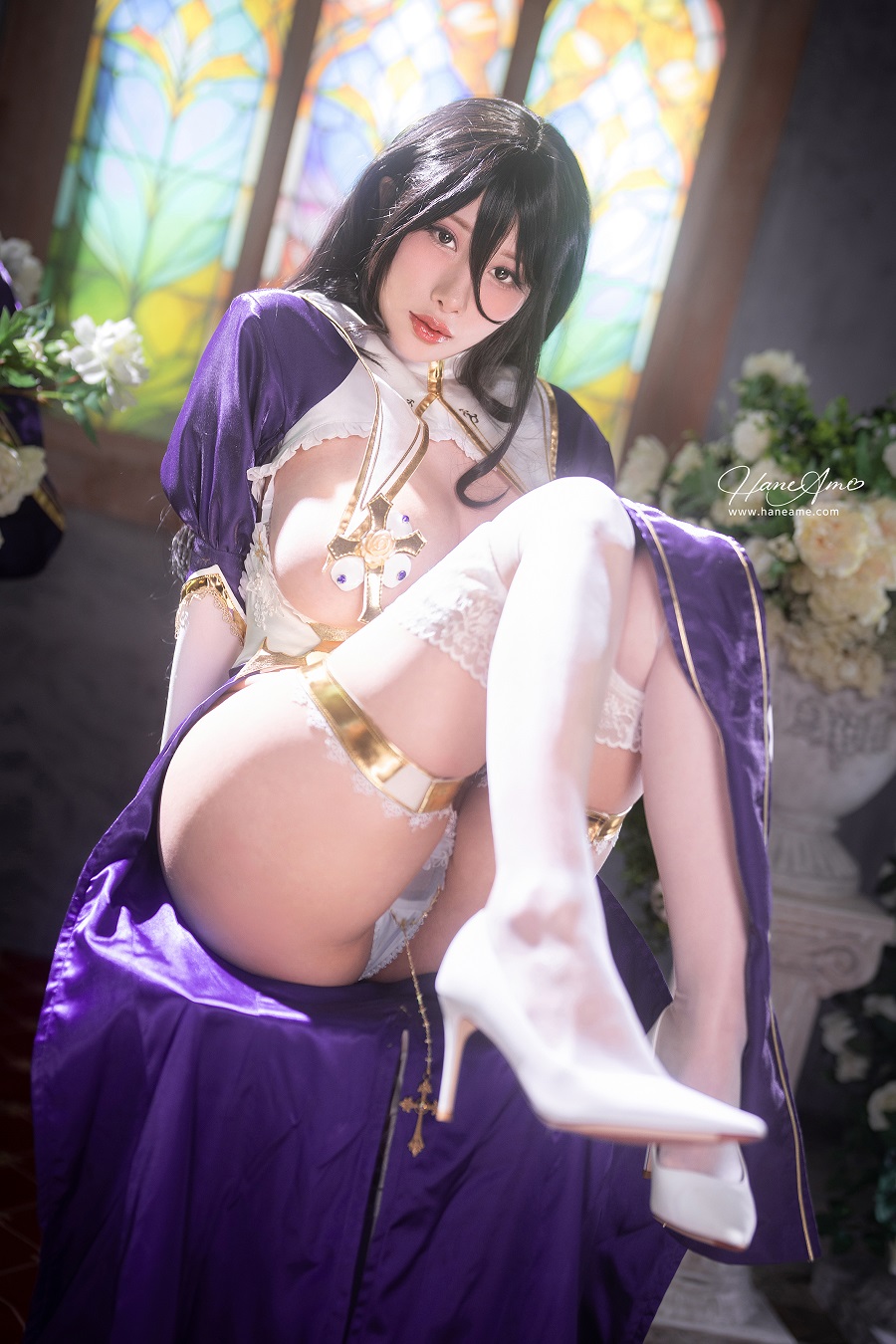 雨波_HaneAme-Ogre繪師·聖處理修女-彼得羅涅[37P] 小姐姐 预览2图