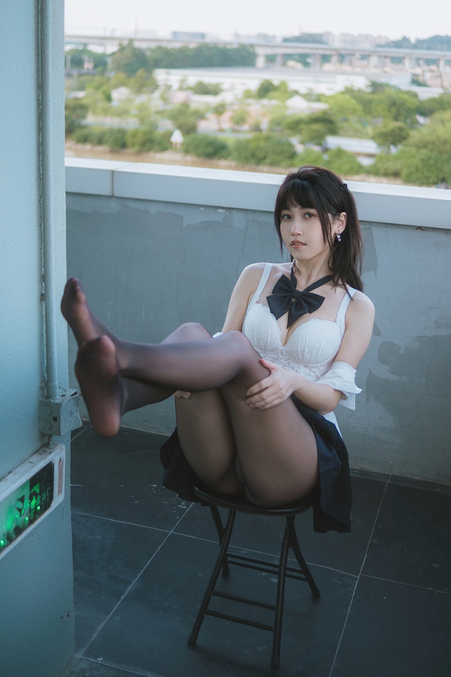 不呆猫-JK学妹户外[59P] 小姐姐 预览2图