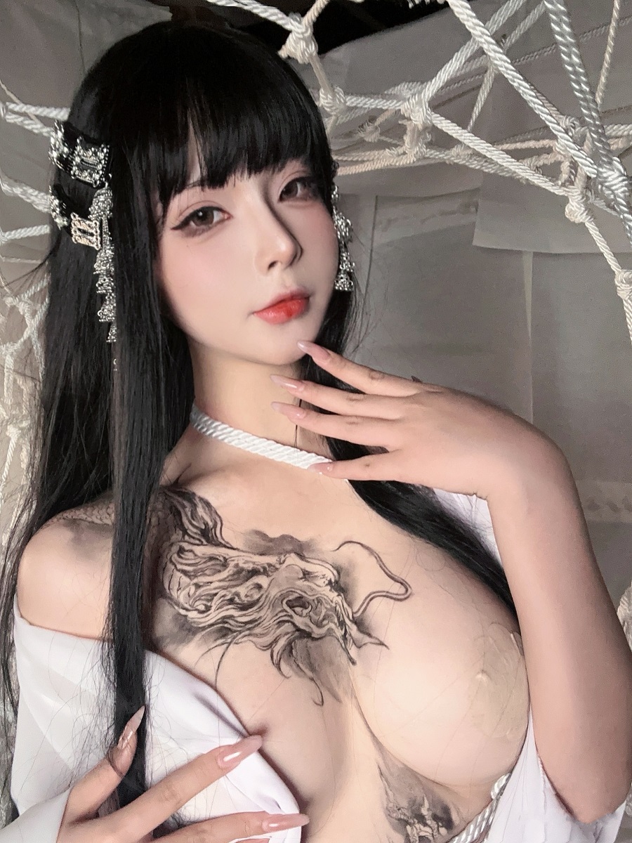 Yuuhui玉汇-Patreon订阅-白龙吟[40P] 小姐姐 预览1图