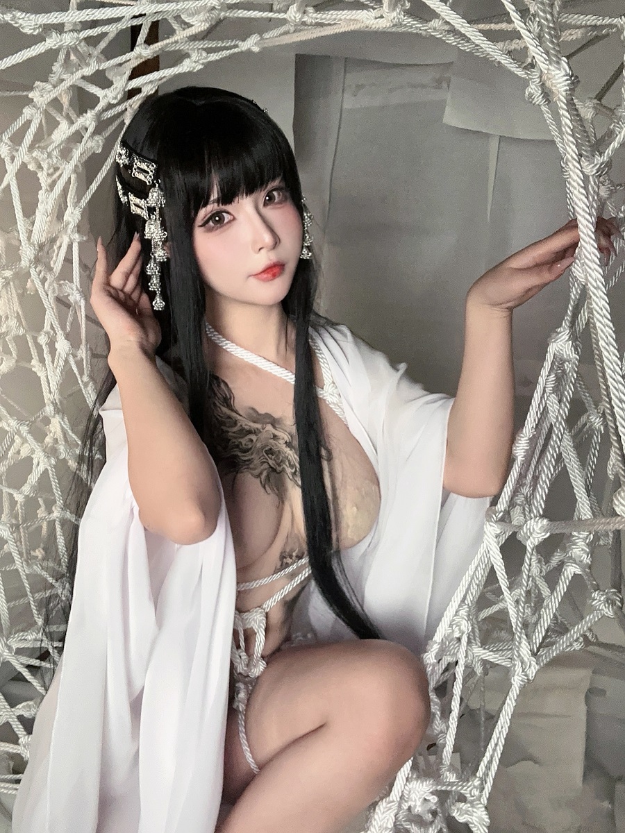 Yuuhui玉汇-Patreon订阅-白龙吟[40P] 小姐姐 预览2图