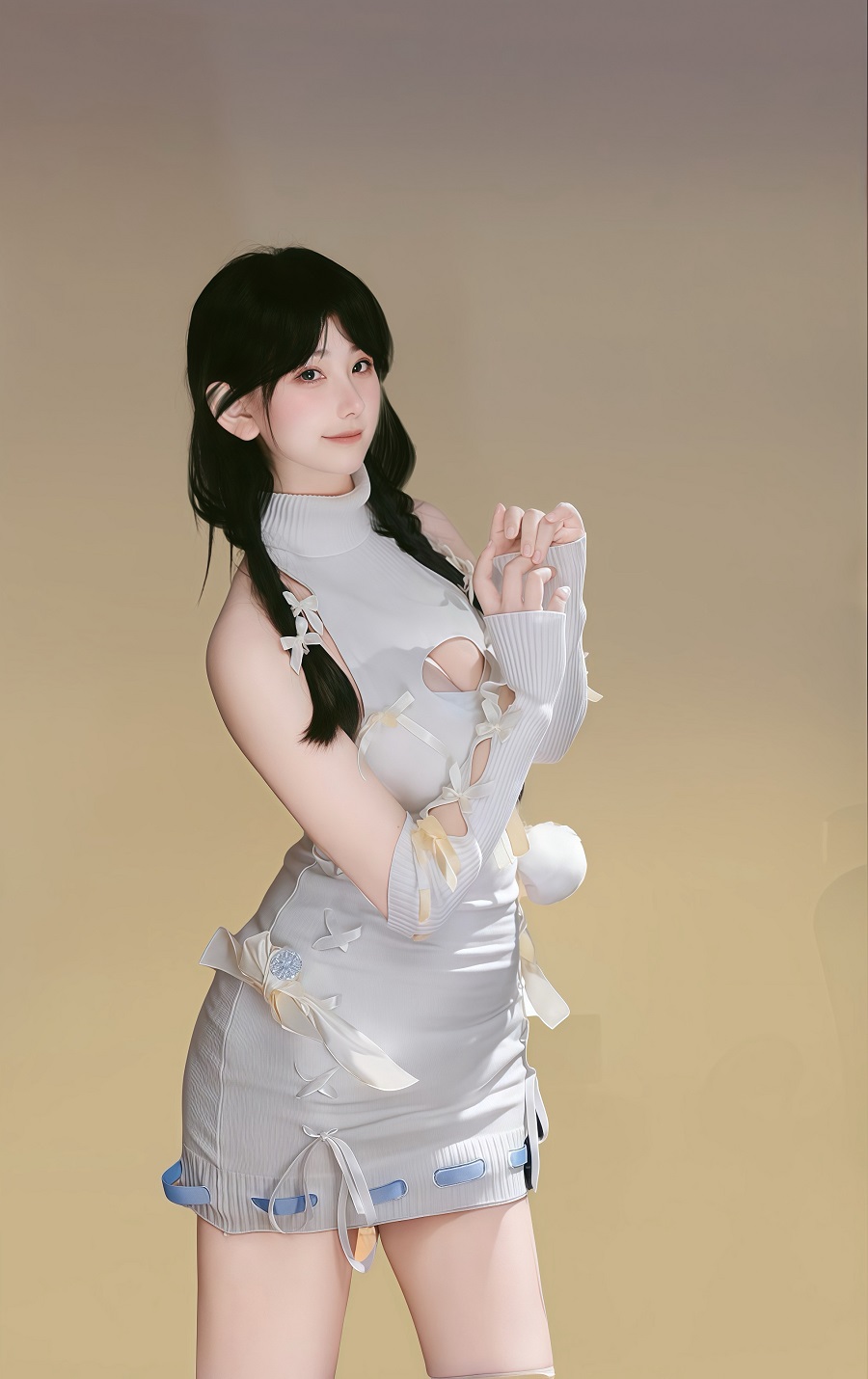 梓猫AzuNyan-舰长图-永劫无间-胡桃·软暖甜梦[7P] 小姐姐 预览3图