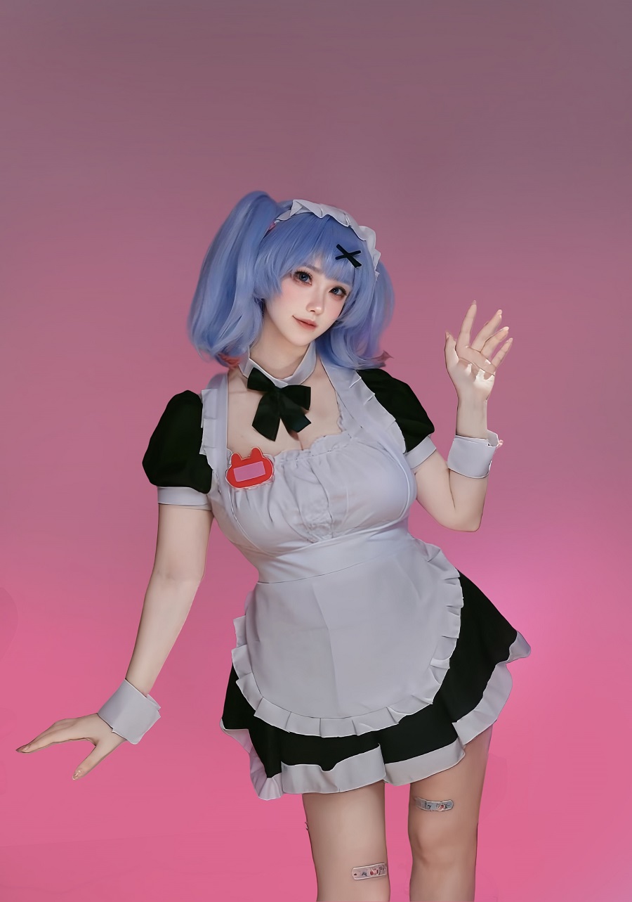 梓猫AzuNyan-舰长图-初音未来-兔子洞女仆[7P] 小姐姐 预览1图