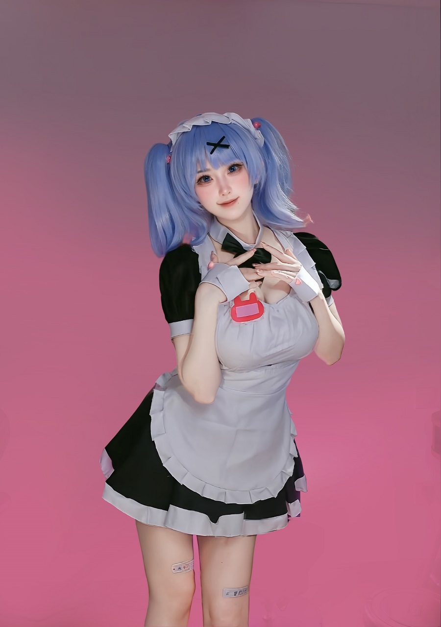 梓猫AzuNyan-舰长图-初音未来-兔子洞女仆[7P] 小姐姐 预览2图
