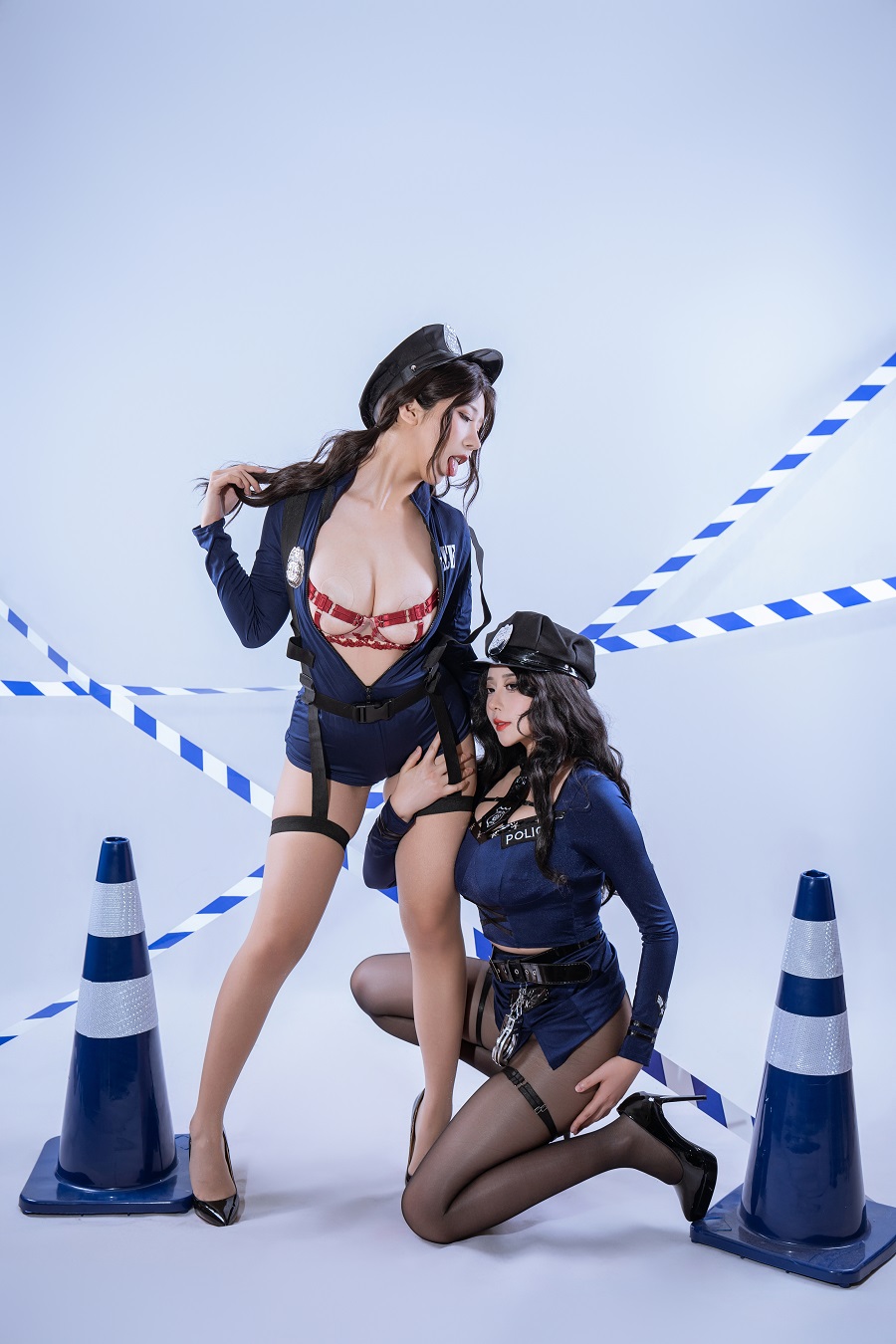 云溪溪-奶桃&奈汐酱nice-限制区[73P] 小姐姐 预览2图
