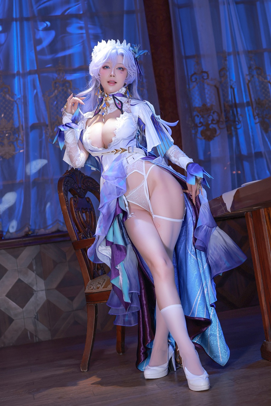 水淼Aqua-鸣潮-坎特蕾拉[73P] 小姐姐 预览1图