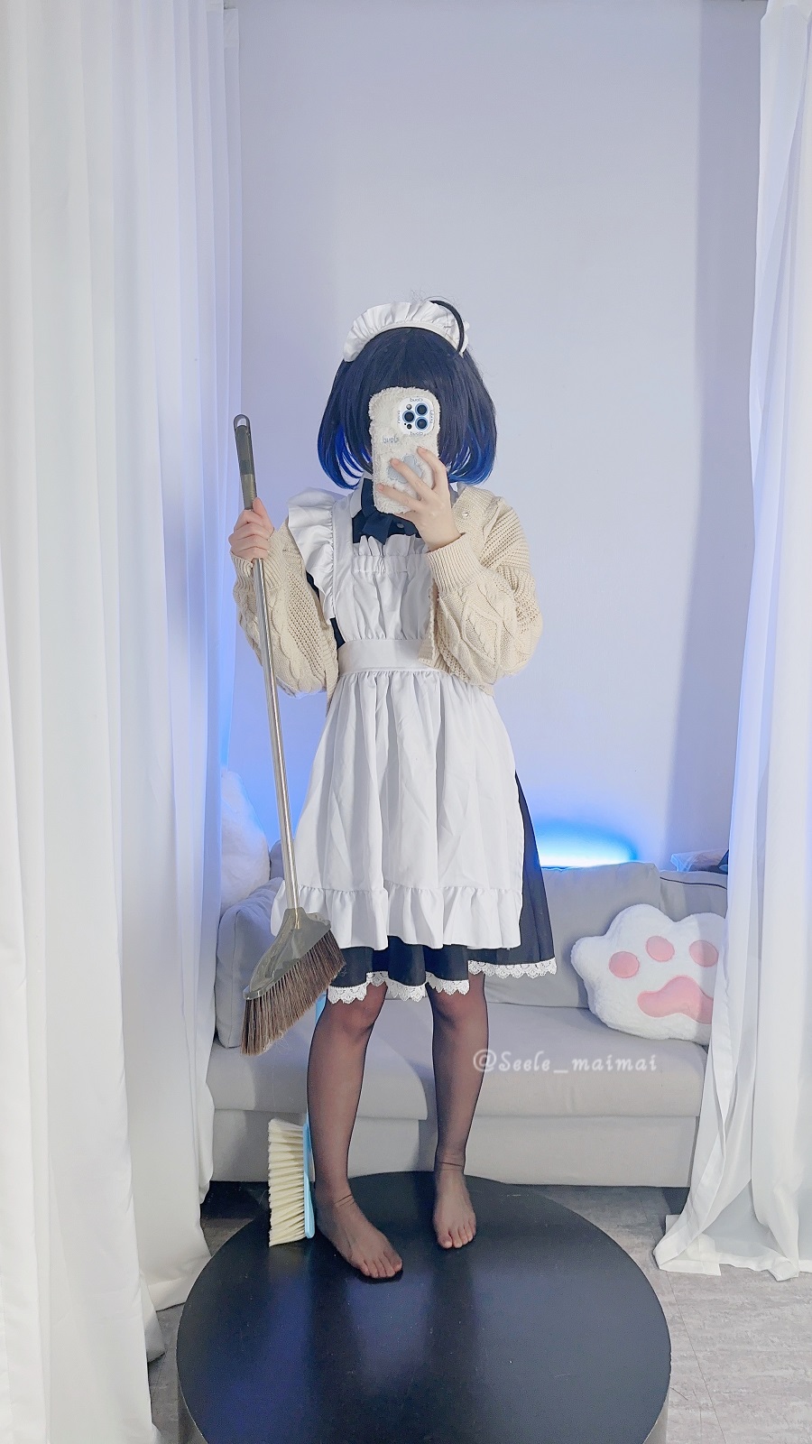 Seele麦麦-希儿女仆黑丝[8P] 小姐姐 预览1图