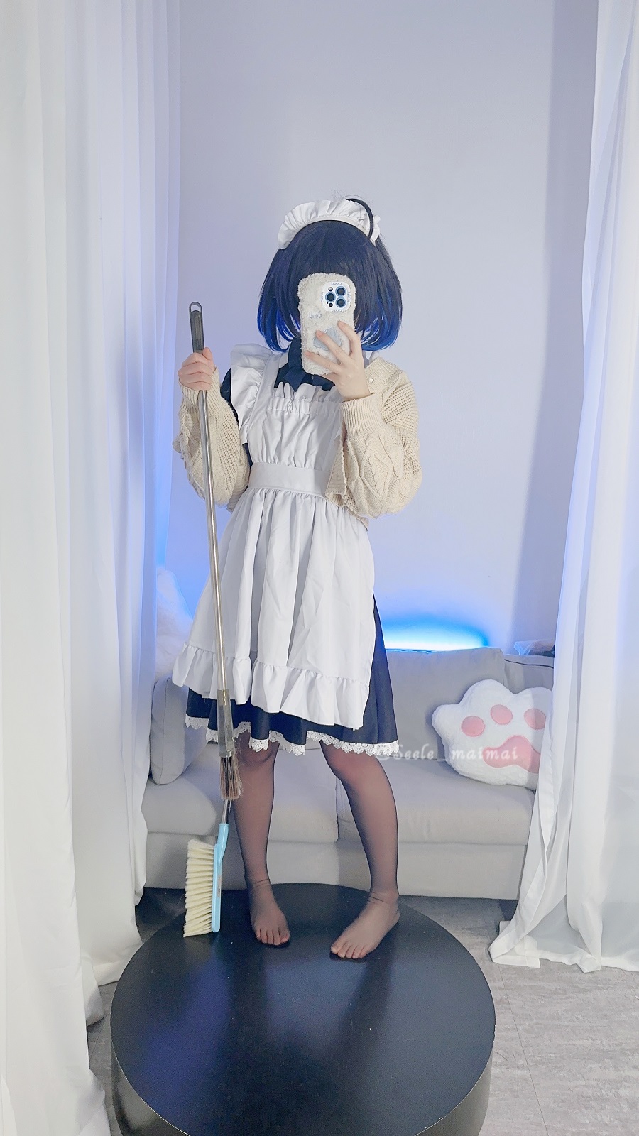 Seele麦麦-希儿女仆黑丝[8P] 小姐姐 预览3图