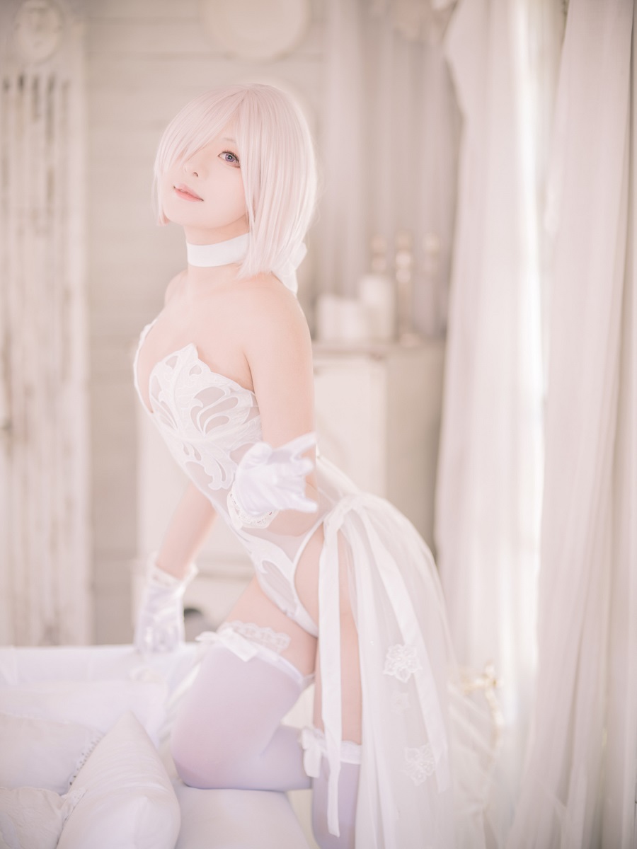 LoveHimeking-FGO-玛修花嫁[30P] 小姐姐 预览3图