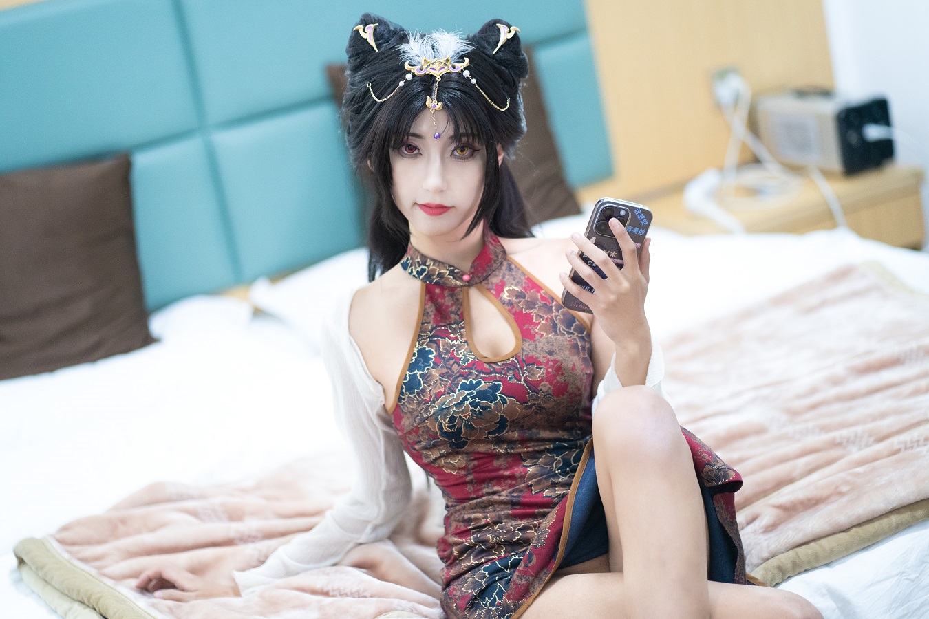 职业奶妈三水子-玉玲珑旗袍[54P] 小姐姐 预览2图