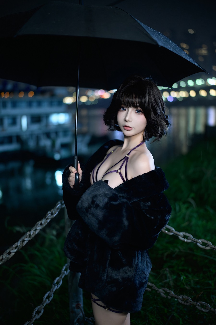 Yuuhui玉汇-夜游轮渡[121P+2V] 小姐姐 预览1图