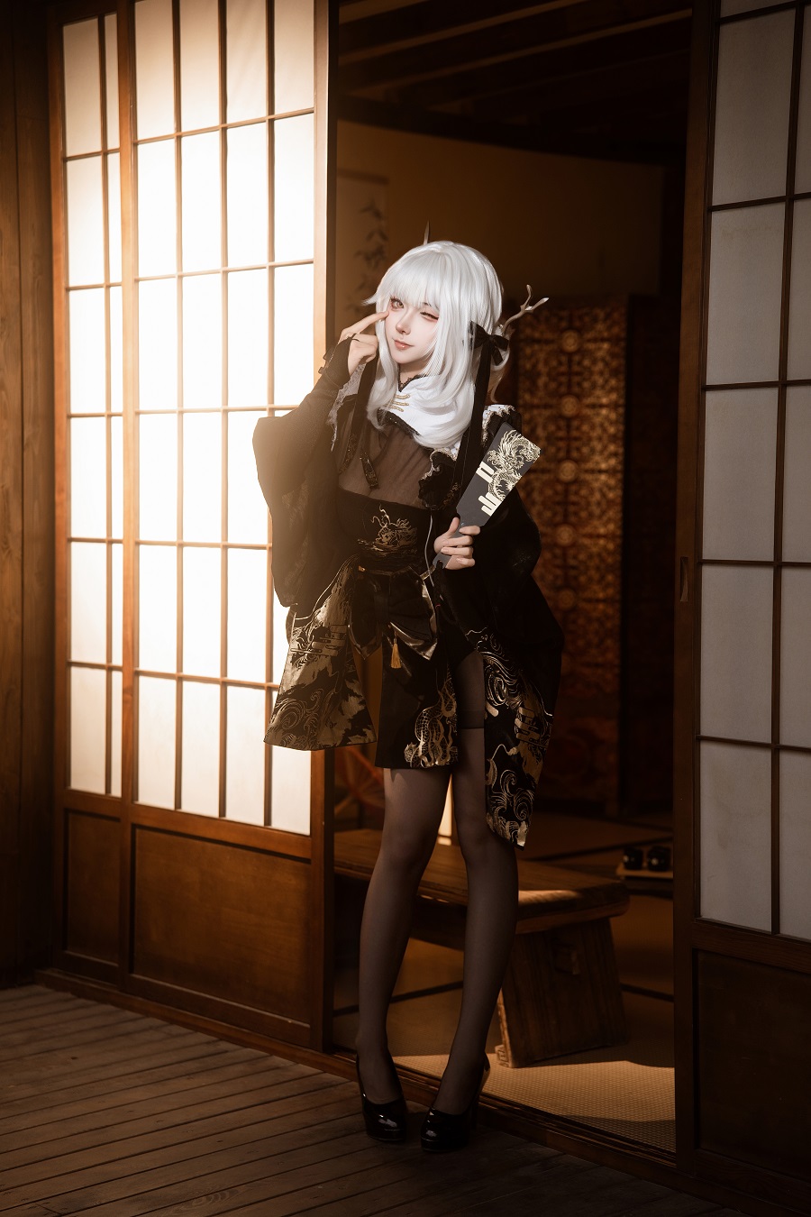 Seya狮砸-Nikke胜利女神-布兰儿和服[12P] 小姐姐 预览2图