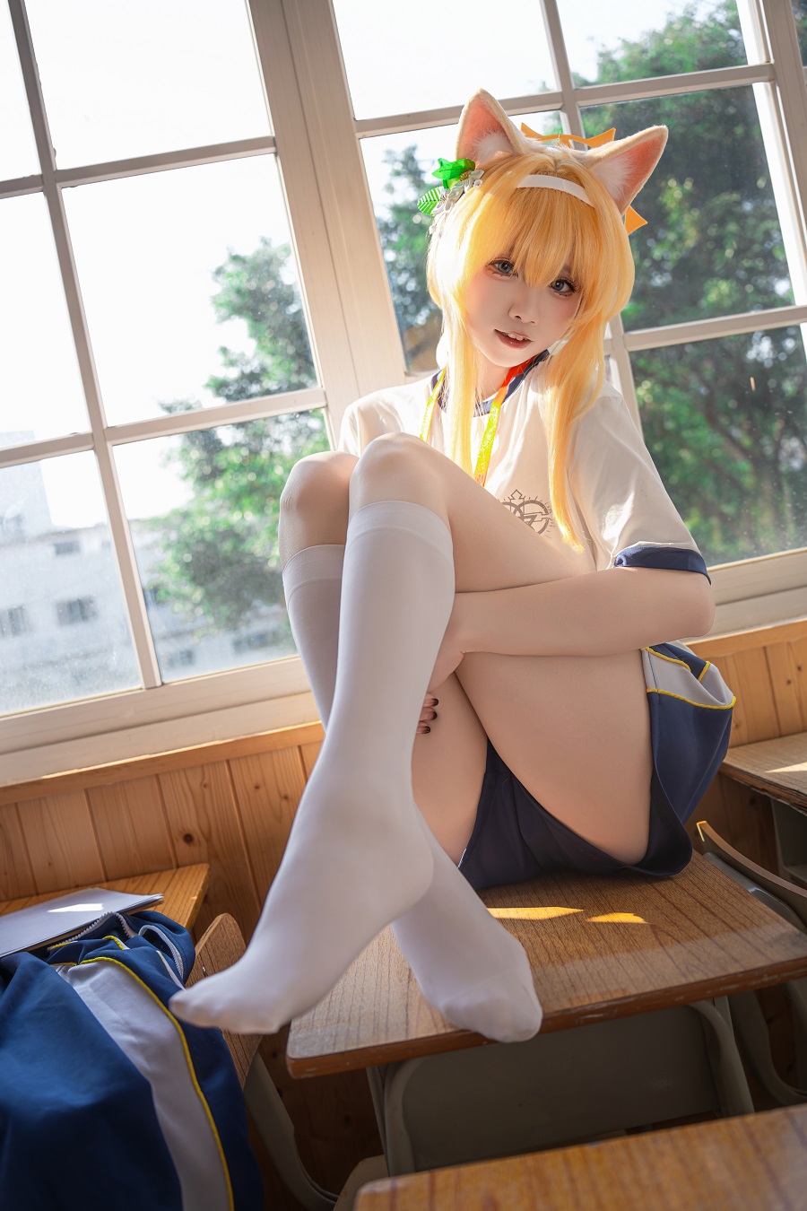 纸悦Etsu_ko-蔚蓝档案-伊落玛丽体操服[64P] 小姐姐 预览2图