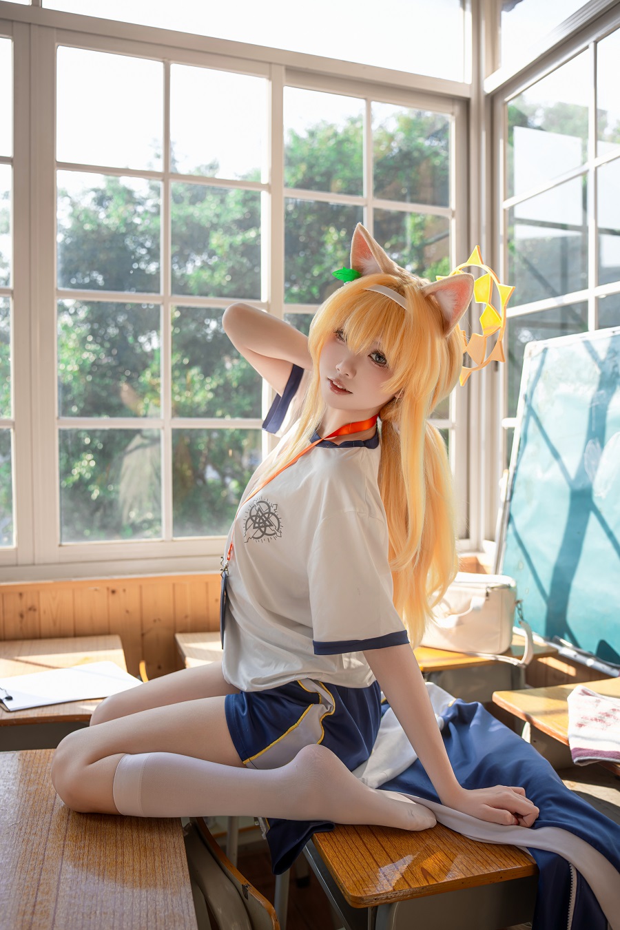 纸悦Etsu_ko-蔚蓝档案-伊落玛丽体操服[64P] 小姐姐 预览3图
