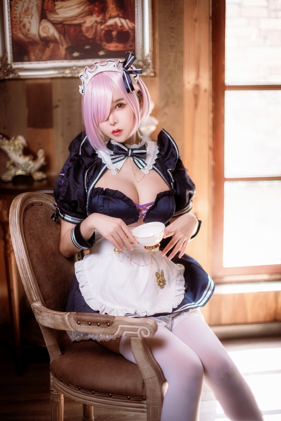 亚马逊鲶鱼-FGO-玛修女仆[10P] 小姐姐 预览3图