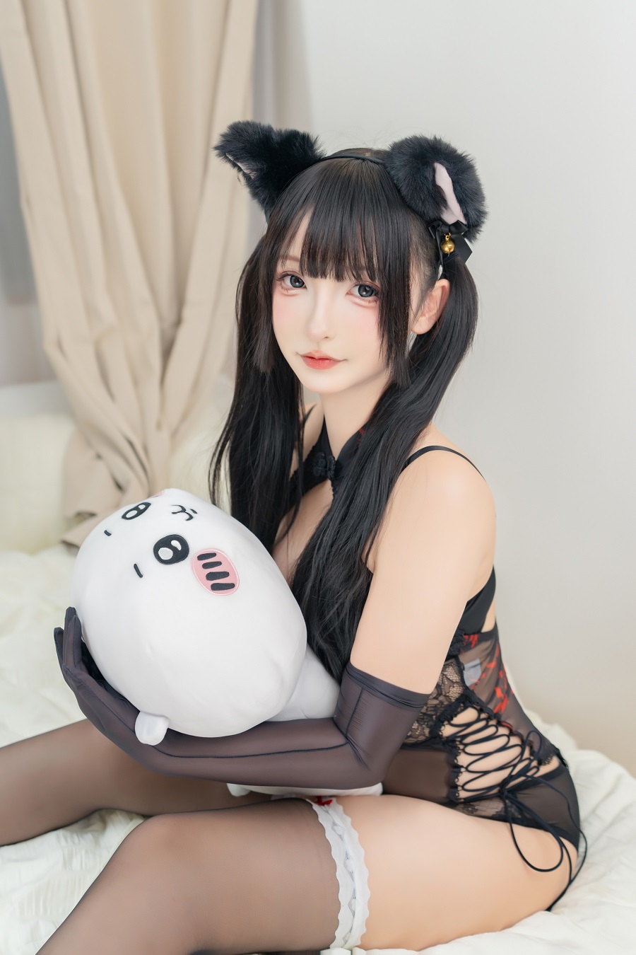 神楽坂真冬-黑猫诱惑[75P+2V] 小姐姐 预览1图
