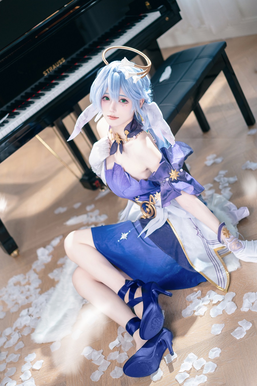 花兮_honoka-舰长图-知更鸟[10P] 小姐姐 预览3图