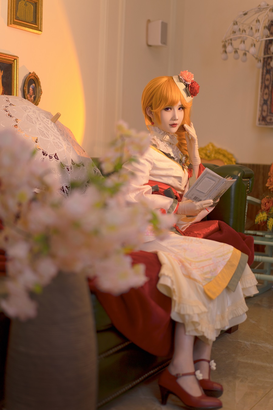 花兮_honoka-舰长图-黎塞留[18P] 小姐姐 预览1图