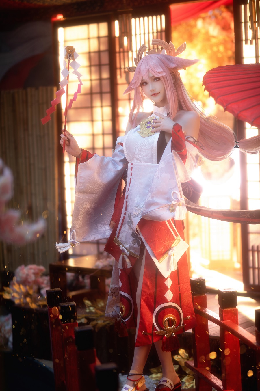 花兮_honoka-舰长图-原神-八重神子[11P] 小姐姐 预览3图