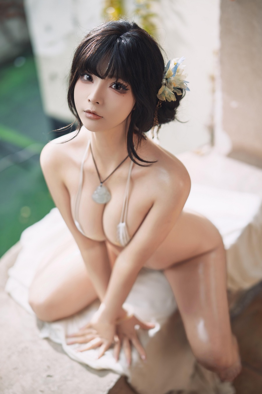 Yuuhui玉汇-春之歌[136P+2V] 小姐姐 预览3图