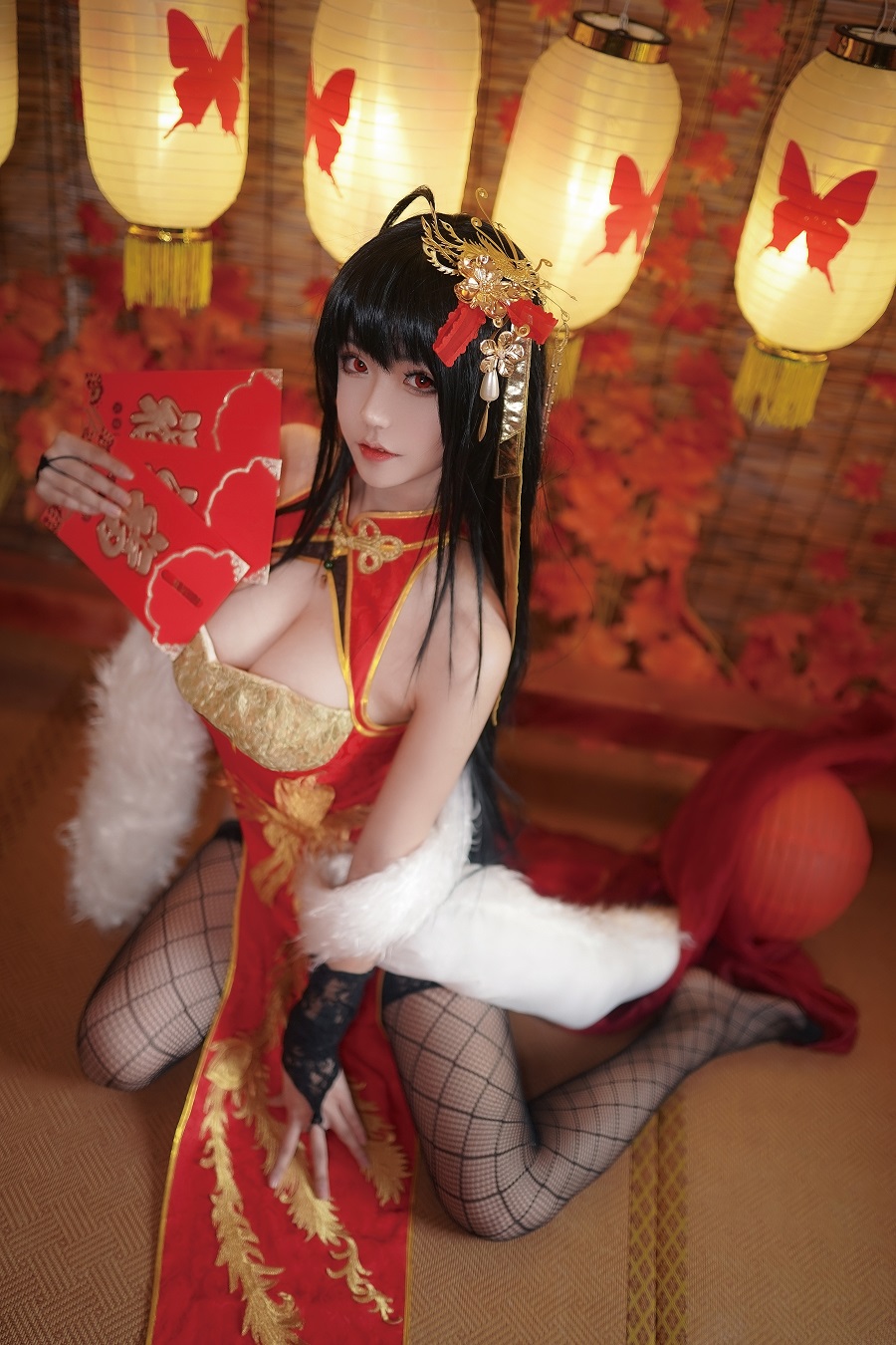 Seya狮砸-碧蓝航线-大凤旗袍[14P] 小姐姐 预览3图